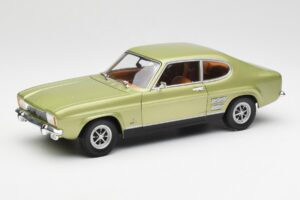 Ford Capri Mk1 Svetlozelená Metalíza Minichamps 1:18 18008900 Kov