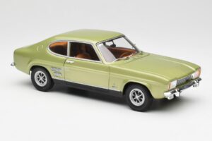 Ford Capri Mk1 Svetlozelená Metalíza Minichamps 1:18 18008900 Kov – obrázok 6 z 8