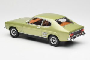 Ford Capri Mk1 Svetlozelená Metalíza Minichamps 1:18 18008900 Kov – obrázok 7 z 8