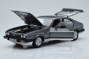 Ford Capri Mk3 2.8 Injection RHD Grafitová Šedá Norev 1:18 182725 Kov – obrázok 2 z 8