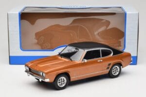 Ford Capri Mk1 GXL Brown Metallic MCG 1:18 MCG18537 Kov – obrázok 6 z 6