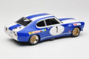 Ford Capri Mk1 RS 2600 #1 D. Glemser Ford Deutschland Winner Brno ETCC 1972 Minichamps 1:18 155728501 Kov – obrázok 2 z 6