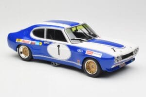 Ford Capri Mk1 RS 2600 #1 D. Glemser Ford Deutschland Winner Brno ETCC 1972 Minichamps 1:18 155728501 Kov – obrázok 4 z 6