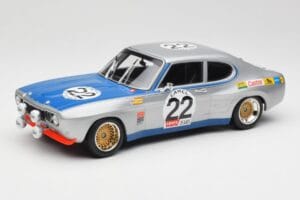 Ford Capri Mk1 RS 2600 #22 Ford Koln D. Glemser / A. Soler-Roig Winners 24 Hours of Spa 1971 Minichamps 1:18 155718522 Kov