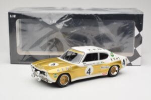 Ford Capri Mk1 RS 2600 #4 W. Frank / K. Fritzinger Kent Frami Racing 24 Hours of Spa 1972 Minichamps 1:18 155728504 Kov – obrázok 6 z 6