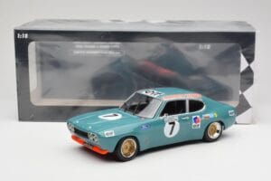 Ford Capri Mk1 RS 2600 #7 J. Stewart / F. Cevert Ford Köln 6 Hours of Paul Ricard 1972 Minichamps 1:18 155728507 Kov – obrázok 6 z 6