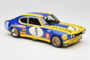 Ford Capri Mk1 RS 2600 #9 K. Fritzinger / H. Heyer Team Europa Möbel 6 Hours of Nürburgring ETCC 1973 Minichamps 1:18 1557385 – obrázok 4 z 6