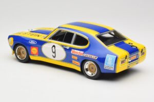Ford Capri Mk1 RS 2600 #9 K. Fritzinger / H. Heyer Team Europa Möbel 6 Hours of Nürburgring ETCC 1973 Minichamps 1:18 1557385 – obrázok 5 z 6