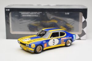 Ford Capri Mk1 RS 2600 #9 K. Fritzinger / H. Heyer Team Europa Möbel 6 Hours of Nürburgring ETCC 1973 Minichamps 1:18 1557385 – obrázok 6 z 6