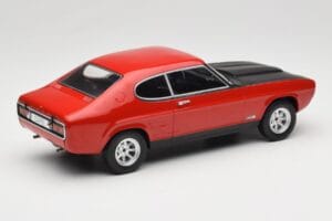 Ford Capri Mk1 RS 2600 Červený s Čiernou Kapotou MCG 1:18 MCG18538 Kov – obrázok 2 z 6