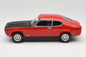 Ford Capri Mk1 RS 2600 Červený s Čiernou Kapotou MCG 1:18 MCG18538 Kov – obrázok 3 z 6