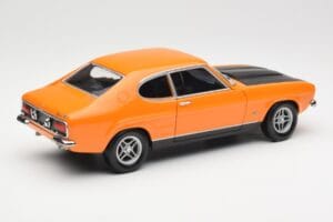 Ford Capri Mk1 RS 2600 Signal Orange Čierny Minichamps 1:18 150089077 Kov – obrázok 3 z 8