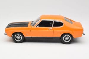 Ford Capri Mk1 RS 2600 Signal Orange Čierny Minichamps 1:18 150089077 Kov – obrázok 4 z 8