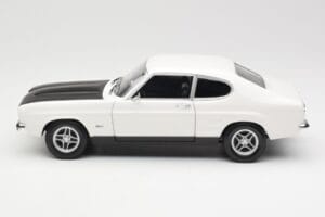 Ford Capri Mk1 RS 2600 Biely Čierny Minichamps 1:18 150089078 Kov – obrázok 4 z 8