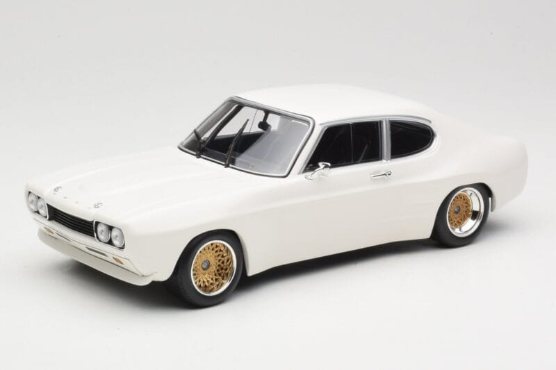 Ford Capri Mk1 RS 2600 Biely Minichamps 1:18 155708500 Kov