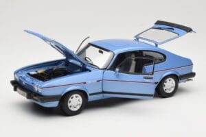Ford Capri Mk3 2.8 Injection Paris Blue Norev 1:18 182764 Kov – obrázok 2 z 8