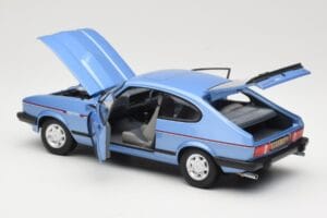 Ford Capri Mk3 2.8 Injection Paris Blue Norev 1:18 182764 Kov – obrázok 3 z 8