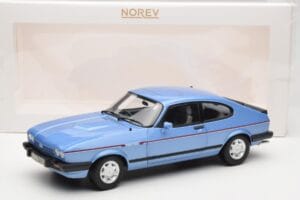Ford Capri Mk3 2.8 Injection Paris Blue Norev 1:18 182764 Kov – obrázok 8 z 8