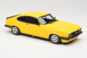 Ford Capri Mk3 3.0 Žltý Minichamps 1:18 155788601 Kov – obrázok 4 z 6