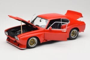 Ford Capri RS 3100 Signal Red Minichamps 1:18 180748001 Kov – obrázok 2 z 8