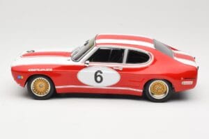 Ford Capri RS2600 Ford Tuning Siegen #6 Weiss / K. Ludwig 6 Hours Nurburgring 1973 Minichamps 1:18 155738506 Kov – obrázok 3 z 6