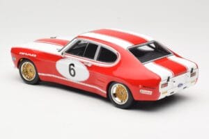 Ford Capri RS2600 Ford Tuning Siegen #6 Weiss / K. Ludwig 6 Hours Nurburgring 1973 Minichamps 1:18 155738506 Kov – obrázok 5 z 6