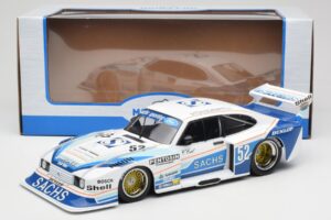 Ford Capri Group 5 #52 Sachs H. Ertl DRM Zolder 1980 MCG 1:18 MCG18801R Kov – obrázok 6 z 6
