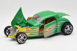 Ford Coupe Zelený s Ohňom Road Signature 1:18 30109 Kov – obrázok 2 z 8