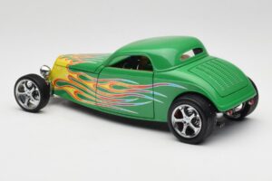 Ford Coupe Zelený s Ohňom Road Signature 1:18 30109 Kov – obrázok 7 z 8
