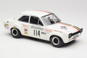 Ford Escort RS1600 #114 J. Fitzpatrick Team Broadspeed Castrol Race of Champions 1971 Minichamps 1:18 100718114 Kov – obrázok 6 z 8