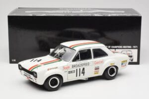 Ford Escort RS1600 #114 J. Fitzpatrick Team Broadspeed Castrol Race of Champions 1971 Minichamps 1:18 100718114 Kov – obrázok 8 z 8
