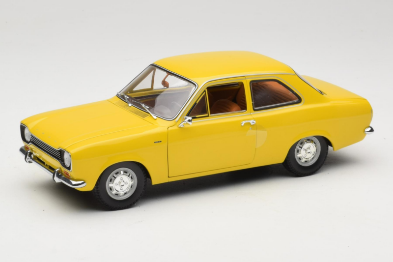 Ford Escort Mk1 Žltý Minichamps 1:18 180081000 Kov