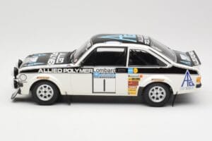Ford Escort Mk2 RS 1800 #1 T. Mäkinen / H. Liddon Allied Polymer Group Winners Lombard RAC Rally 1975 Minichamps 1:18 1557587 – obrázok 3 z 6