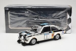 Ford Escort Mk2 RS 1800 #1 T. Mäkinen / H. Liddon Allied Polymer Group Winners Lombard RAC Rally 1975 Minichamps 1:18 1557587 – obrázok 6 z 6