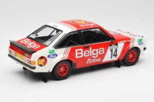 Ford Escort Mk2 RS 1800 #14 Droogmans / Joosten Belga 3rd Place Lotto Haspengouw Rally 1983 Minichamps 1:18 155838714 Kov – obrázok 2 z 6