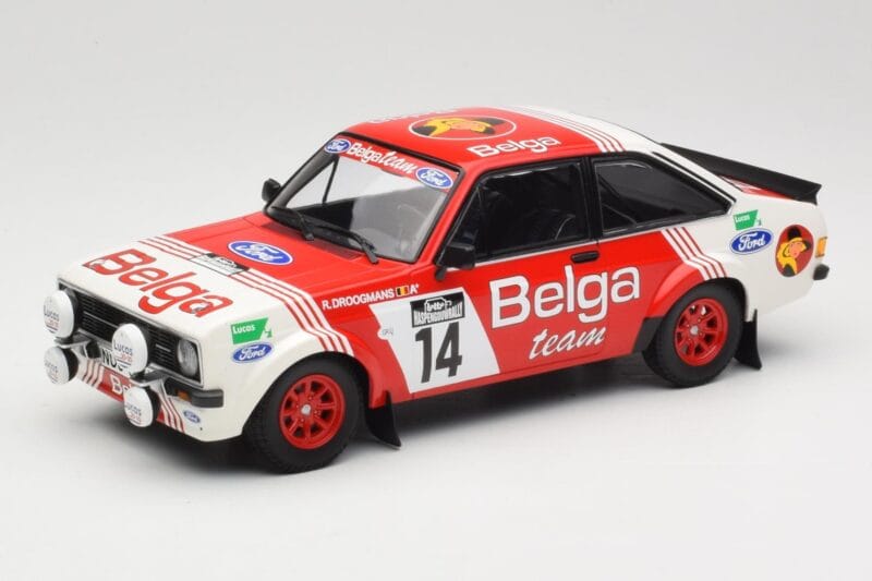 Ford Escort Mk2 RS 1800 #14 Droogmans / Joosten Belga 3rd Place Lotto Haspengouw Rally 1983 Minichamps 1:18 155838714 Kov