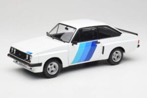 Ford Escort Mk2 RS 2000 X-Pack Diamond Biely & Modrý Decor MCG 1:18 MCG18351 Kov