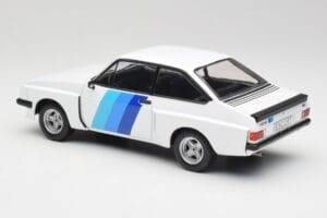 Ford Escort Mk2 RS 2000 X-Pack Diamond Biely & Modrý Decor MCG 1:18 MCG18351 Kov – obrázok 5 z 6
