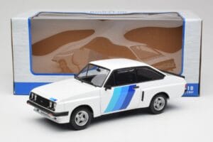 Ford Escort Mk2 RS 2000 X-Pack Diamond Biely & Modrý Decor MCG 1:18 MCG18351 Kov – obrázok 6 z 6