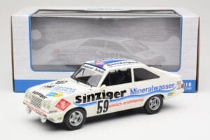 Ford Escort Mk2 RS2000 #59 H. Heyer / A. Hahne / K. Ludwig 24 Hours Nürburgring 1982 MCG 1:18 MCG18438R Kov – obrázok 6 z 6