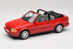 Ford Escort Mk4 XR3i Kabriolet Flamenco Red Otto 1:18 OT1254 Živica
