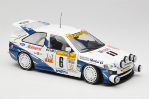 Ford Escort RS Cosworth Mobil 1 #6 F. Delecour / D. Grataloup Rally Monte Carlo Night Version Winner 1994 UT Models 1:18 3945 – obrázok 6 z 8
