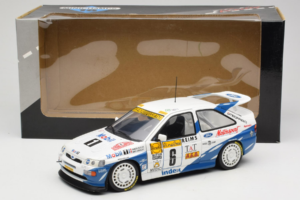 Ford Escort RS Cosworth Mobil 1 #6 F. Delecour / D. Grataloup Rally Monte Carlo Winner 1994 UT Models 1:18 180948106 Kov – obrázok 8 z 8