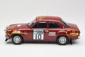 Ford Escort RS 1600 Mk1 #10 H. Mikkola / J. Davenport RAC Rally 1974 IXO 1:18 18RMC047C Kov – obrázok 3 z 6