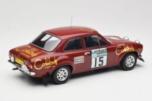 Ford Escort RS 1600 Mk1 #15 M. Alen / I. Kivimäki RAC Rally 1974 IXO 1:18 18RMC047B Kov – obrázok 2 z 6