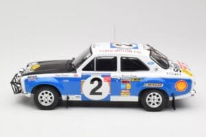 Ford Escort RS 1600 Mk1 #2 R. Clark / J. Porter Safari Rally 1973 IXO 1:18 18RMC075A Kov – obrázok 3 z 6