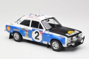 Ford Escort RS 1600 Mk1 #2 R. Clark / J. Porter Safari Rally 1973 IXO 1:18 18RMC075A Kov – obrázok 4 z 6