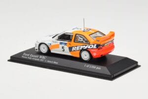 Ford Escort WRC #5 C. Sainz / L. Moya WRC 1997 Minichamps 1:43 430978705 Kov – obrázok 3 z 4