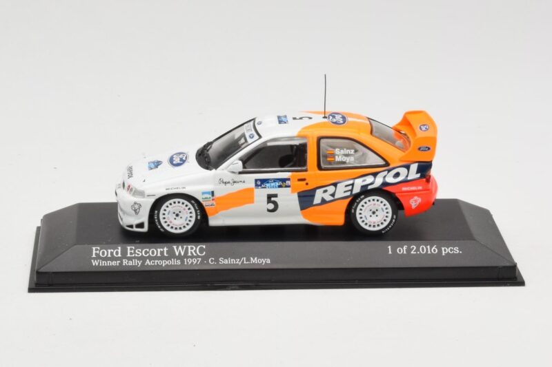 Ford Escort WRC #5 C. Sainz / L. Moya WRC 1997 Minichamps 1:43 430978705 Kov