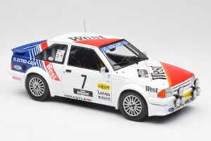 Ford Escort RS Turbo #7 Lotto Haspengouw Rally 1985 MCG 1:18 MCG18421 Kov – obrázok 4 z 6